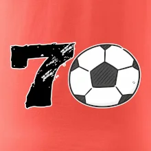 Fotbal kulaté narozeniny 70