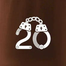 Narozeninové tričko pro policajta - pouta 20