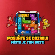 Posuňte se dozadu místa je tam dost