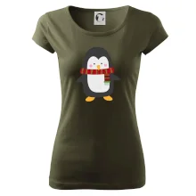 Tučňák se šálou