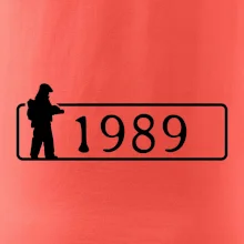 Hasič - ročník narození v rámečku