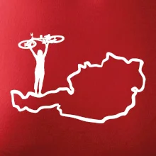 Cyklistka - Mapa Rakouska