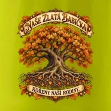 Naše zlatá babička kořeny naší rodiny dub