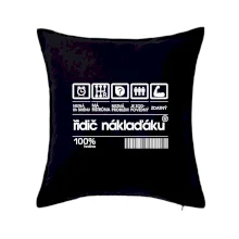 Čárový kód řidič náklaďáku