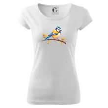 Sýkorka modřinka kreslená