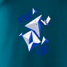 Bouldering myslím ve 3d lezu v 4d
