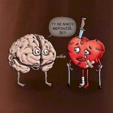 Mozek a srdce - poučení (Hana-creative)