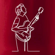 Kytarista jedním tahem