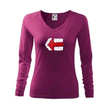 Párová turistická značka  červená