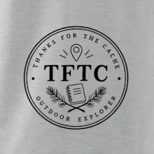 TFTC minimalistický turistický odznak