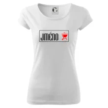 Triko na grilování s vlastním jménem