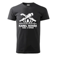 Instalatér - Překřížené klíče vlastní nápis