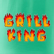 Grill King ohnivý nápis