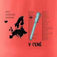 Můj cestovní seznam - Evropa