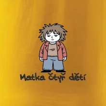 Unavená matka čtyř dětí