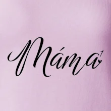 Psací máma první mocnina - jedno dítě