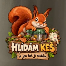 Hlídám keš veverka s pokladem