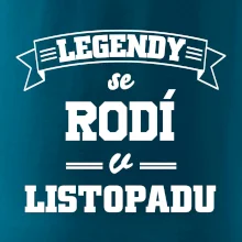 Legendy se rodí v listopadu