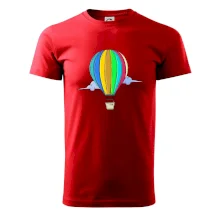 Horkovzdušný balon v oblacích