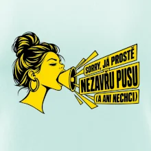 Sorry já prostě nezavřu pusu