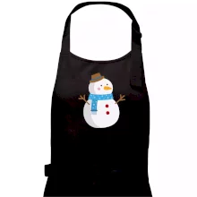 Sněhulák se šálou