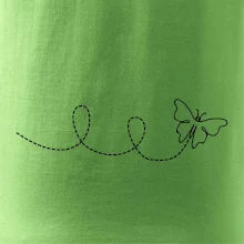 Dráha letu motýla - smyčka