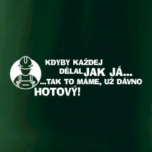 Zedník - kdyby každej dělal jak já, tak to máme už dávno hotový