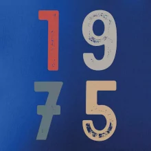 Vintage číslice 1975