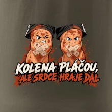 Nohejbal kolena pláčou srdce hraje