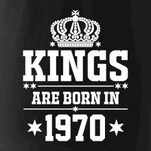 Kings are born in 1970