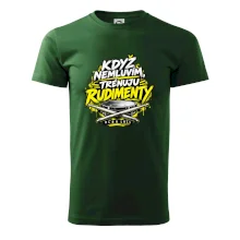 Když nemluvím trénuju rudimenty - bubenické paličky