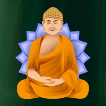 Budha barevný