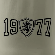 Narozeninový motiv - znak - 1977