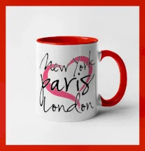 I love NYC Paris London