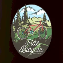Ride Bicycle Nature