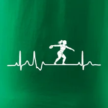 EKG hod diskem