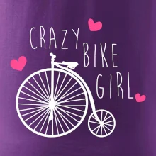 Crazy bike girl