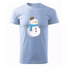 Sněhulák se šálou