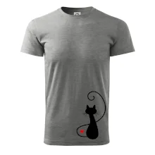 Zamilovaná kočka zpředu