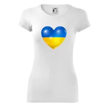 Ukrajina srdce vlajka Ukrajina srdce vlajka