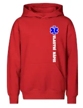 Hvězda života - vlastní nápis vpředu a vzadu