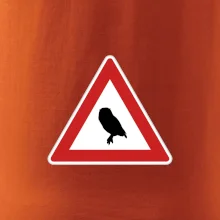 Dopravní značka - Pozor sova