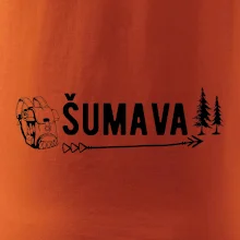 Šumava nápis