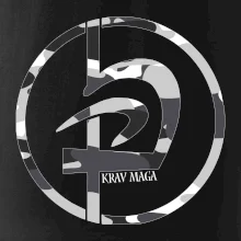 Krav maga  maskáčový nápis Krav maga  maskáčový nápis
