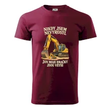 Nikdy jsem nevyrostl jen moje bagry jsou větší