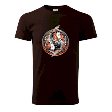 Yin & Yang Koi kapr - oranžový