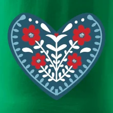 Folklor - srdce modré plné
