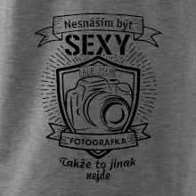 Nesnáším být sexy fotografka