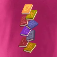 Knihomol letící knihy