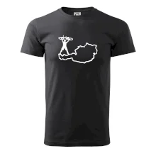 Cyklista - Mapa Rakouska